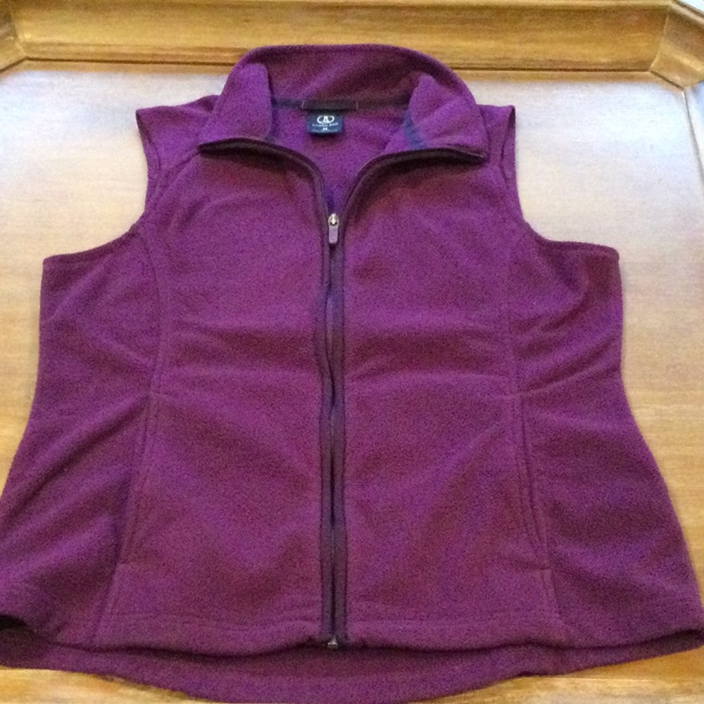 Lands end fleece vest
